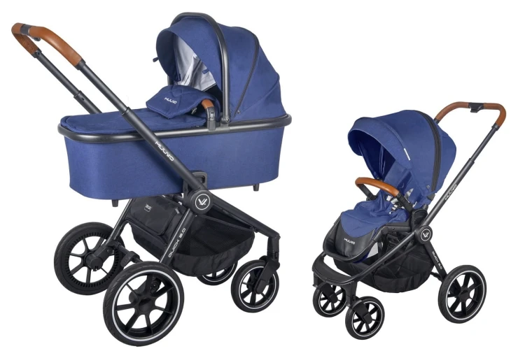 Wózek wielofunkcyjny Muuvo Quick 2.0 Deep Blue Sea (gondola XL)