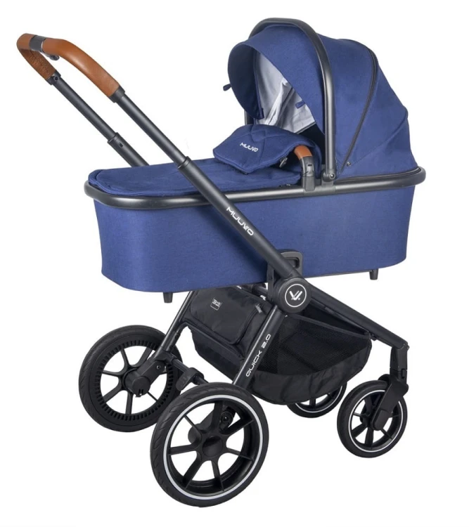 Wózek wielofunkcyjny Muuvo Quick 2.0 Deep Blue Sea (gondola XL)