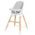 Krzesełko do karmienia Espiro Sense 4w1  27 White Gray