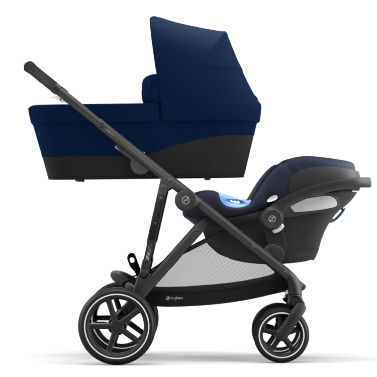 Wózek spacerowy Cybex Gazelle S Navy Blue (opcja z gondolą i fotelikiem)