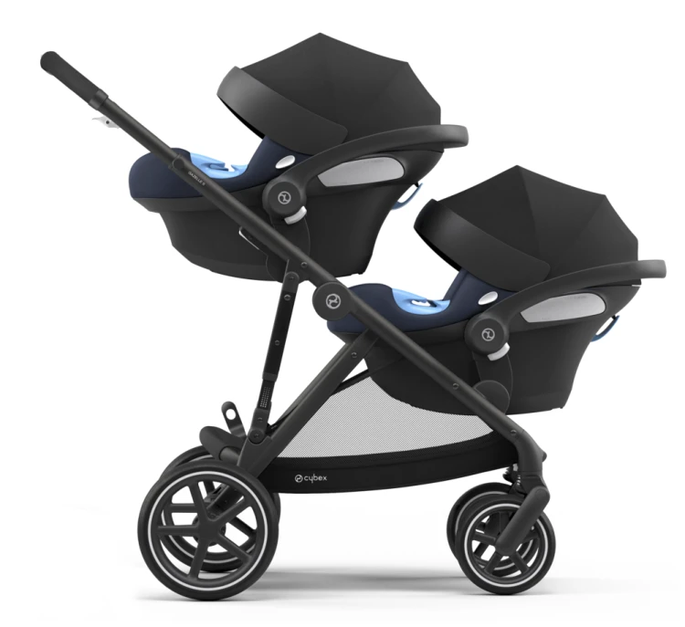 Wózek spacerowy Cybex Gazelle S Navy Blue (opcja z dwoma fotelikami)