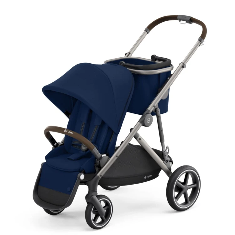Wózek spacerowy Cybex Gazelle S Navy Blue (rama Taupe).