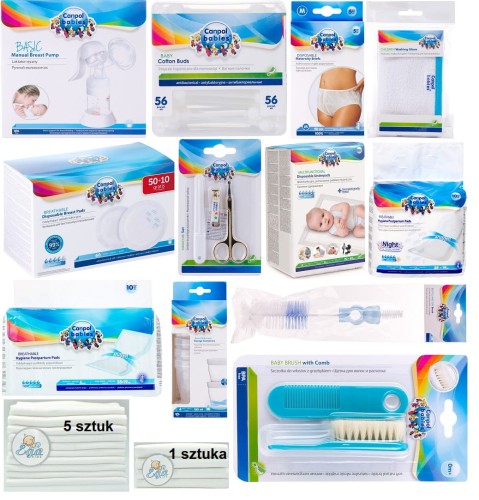Wyprawka dla noworodka i mamy do szpitala
