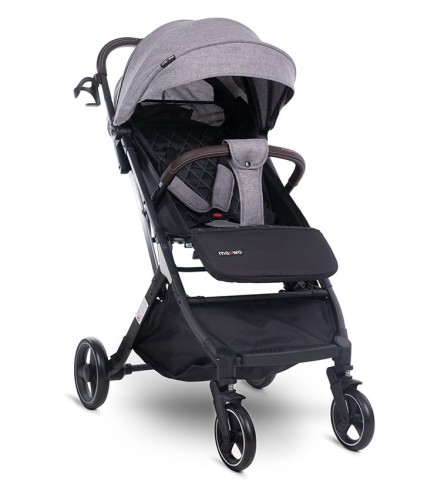 Wózek spacerowy Maawo Puer Jasno Szary