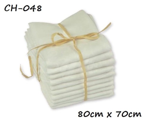 Pielucha tetrowa Ega 80x70 Biała CH-048