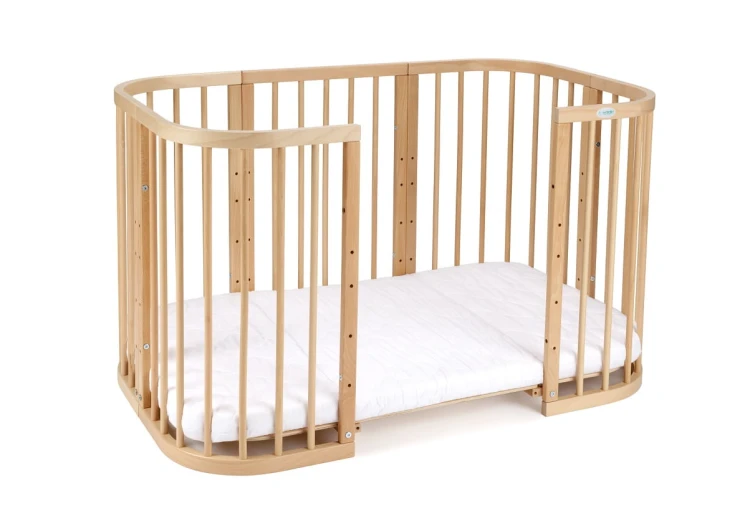 Łóżeczko Waldin 7w1 z materacem Natural