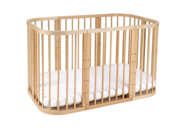 Łóżeczko Waldin 7w1 z materacem Natural