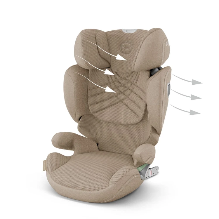 Fotelik samochodowy Cybex Solution T i-Fix Plus 15-50kg Cozy Beige