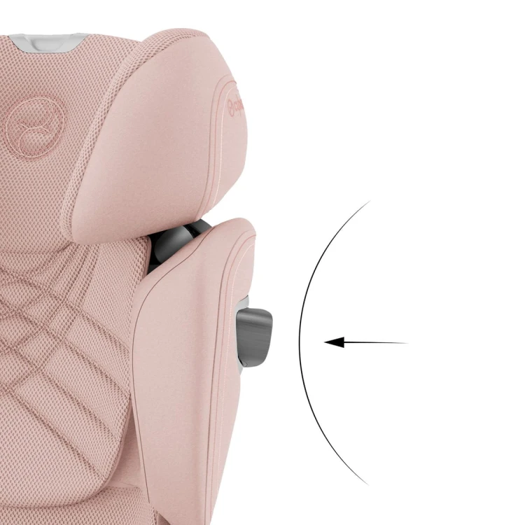 Fotelik samochodowy Cybex Solution T i-Fix Plus 15-50kg Peach Pink
