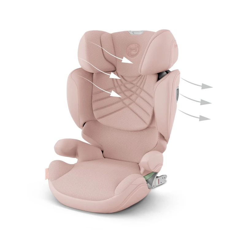 Fotelik samochodowy Cybex Solution T i-Fix Plus 15-50kg Peach Pink