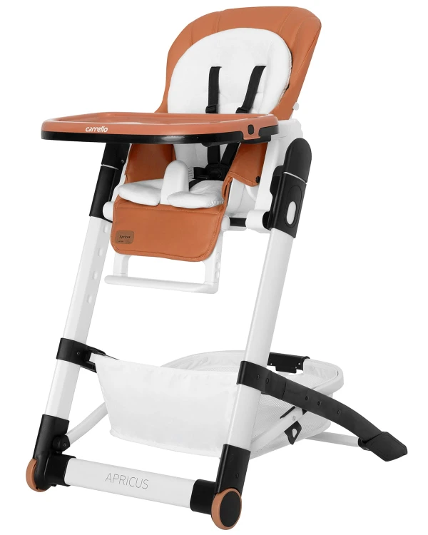 Krzesełko do karmienia Carrello Apricus 2w1 Terracota