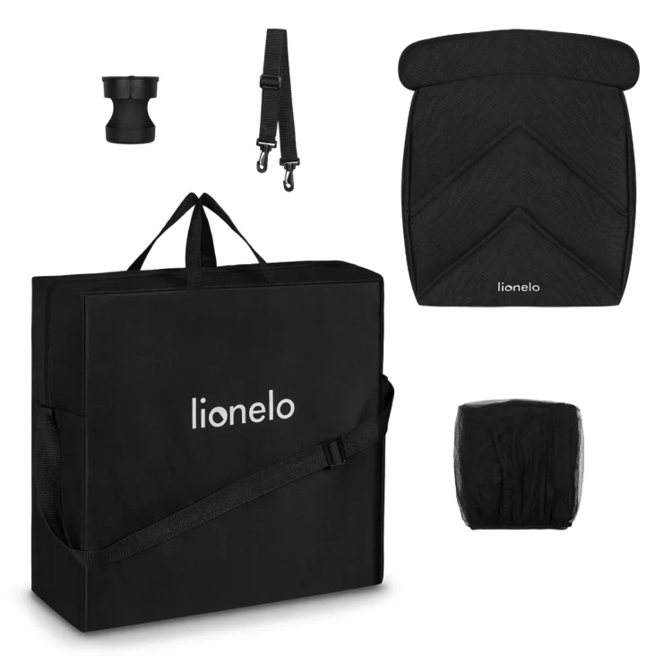 Wózek spacerowy Lionelo Cloe Black Onyx