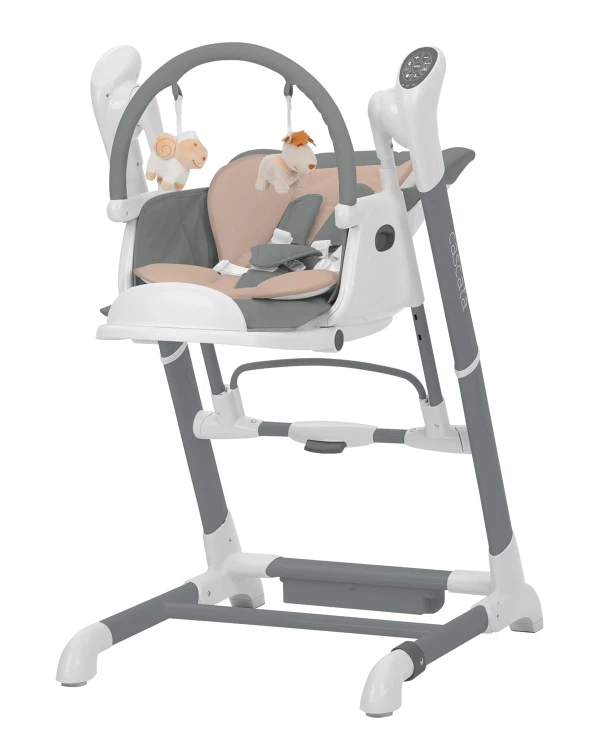 Krzesełko do karmienia Carrello Cascata 3w1 Space Grey