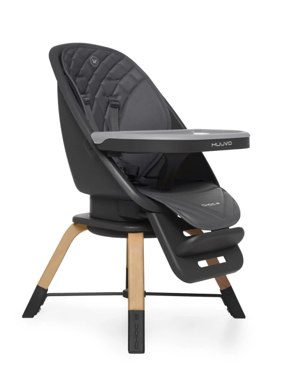 Krzesełko do karmienia Muuvo Choc 2 Graphite