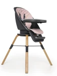 Krzesełko do karmienia Muuvo Choc 2  Powder Pink