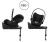 Fotelik samochodowy Cybex Cloud G i-Size 0-13kg Moon Black  (z opcjonalną bazą G do kupienia osobno)