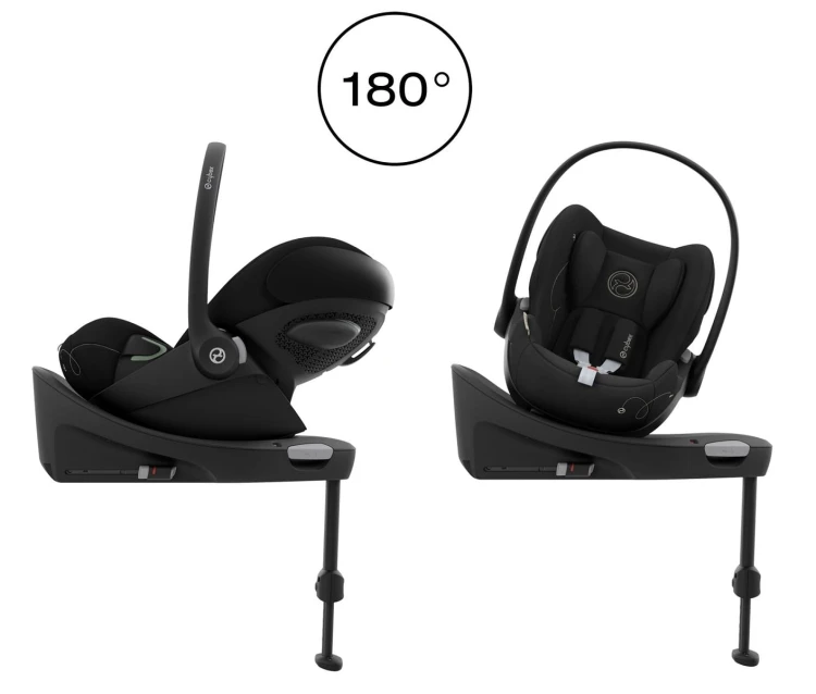 Fotelik samochodowy Cybex Cloud G i-Size 0-13kg Moon Black  (z opcjonalną bazą G do kupienia osobno)