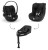 Fotelik samochodowy Cybex Cloud G i-Size 0-13kg Moon Black  (z opcjonalną bazą G do kupienia osobno)
