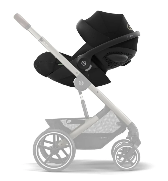 Fotelik samochodowy Cybex Cloud G i-Size 0-13kg Moon Black  (opcjonalnie na stelażu wózka)