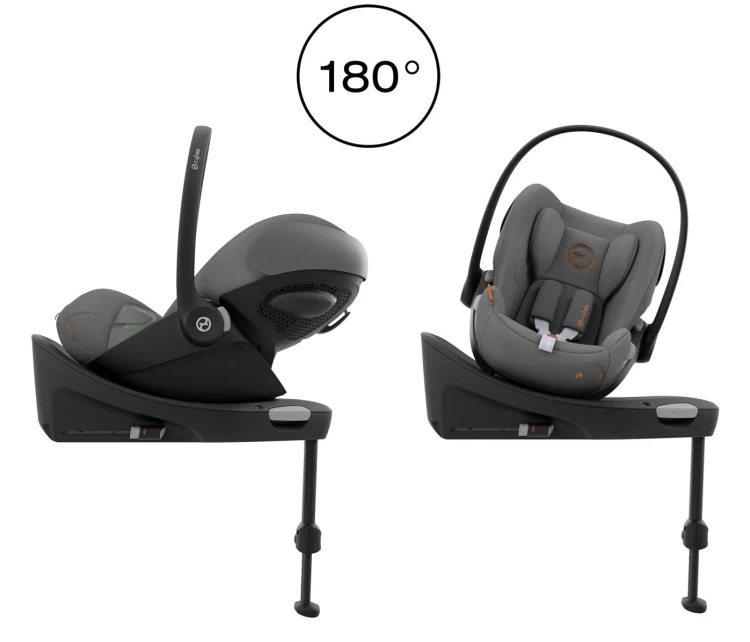Fotelik samochodowy Cybex Cloud G i-Size 0-13kg Lava Grey (z opcjonalną Bazą G do kupienia osobno)
