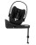 Fotelik samochodowy Cybex Cloud G i-Size Plus 0-13kg Moon Black ( z opcjonalną bazą G do kupienia osobno)