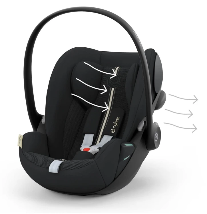 Fotelik samochodowy Cybex Cloud G i-Size Plus 0-13kg Moon Black