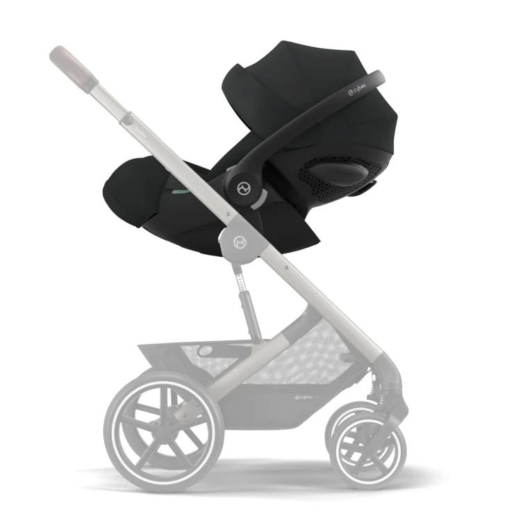 Fotelik samochodowy Cybex Cloud G i-Size Plus 0-13kg Moon Black ( na stelażu wózka)