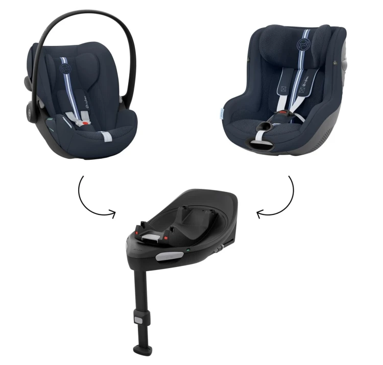 Fotelik samochodowy Cybex Cloud G i-Size Plus 0-13kg Ocean Blue ( z opcjonalną bazą G do kupienia osobno)