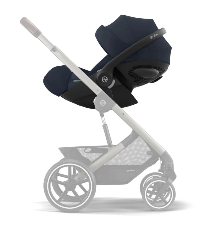 Fotelik samochodowy Cybex Cloud G i-Size Plus 0-13kg Ocean Blue ( na stelażu wózka Cybex)