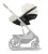 Fotelik samochodowy Cybex Cloud G i-Size Plus 0-13kg Seashell Beige ( na stelażu wózka Cybex )