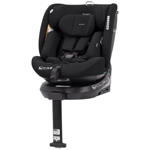Fotelik samochodowy Carrello Octopus i-Size 0-36kg Midnight Black