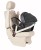 Fotelik samochodowy Carrello Nova i-Size 0-13kg ( z dodatkową bazą ISOFIX do kupienia osobno)