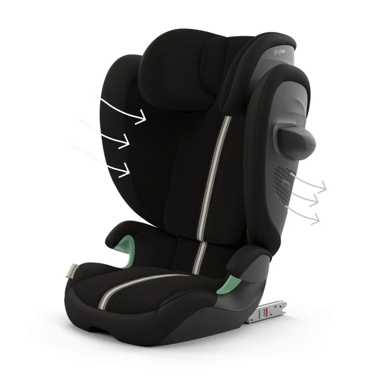 Fotelik samochodowy Cybex Solution G2 i-Fix PLUS 15-50kg Moon Black