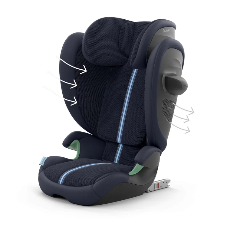 Fotelik samochodowy Cybex Solution G2 i-Fix PLUS 15-50kg Ocean Blue