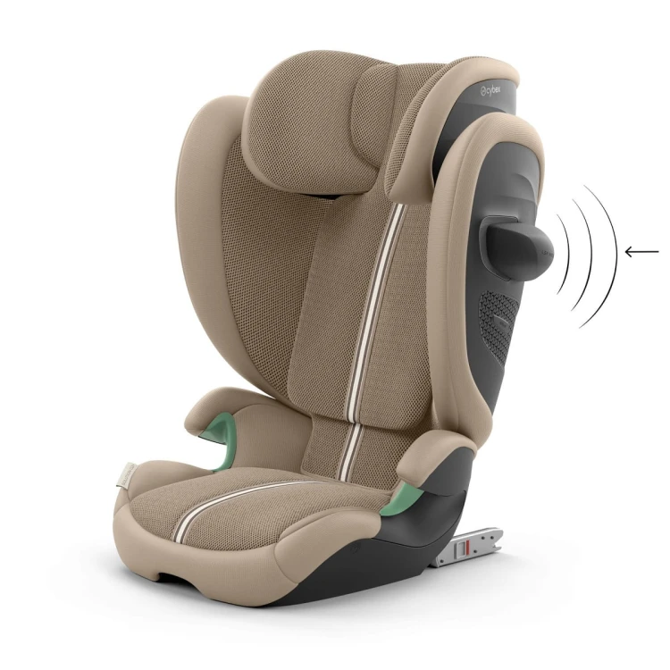 Fotelik samochodowy Cybex Solution G2 i-Fix PLUS 15-50kg Almond Beige