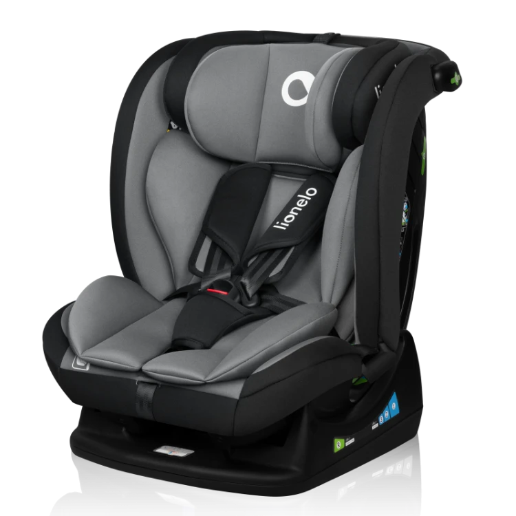 Fotelik samochodowy Lionelo Izzy i-Size 0-36kg Black Grey