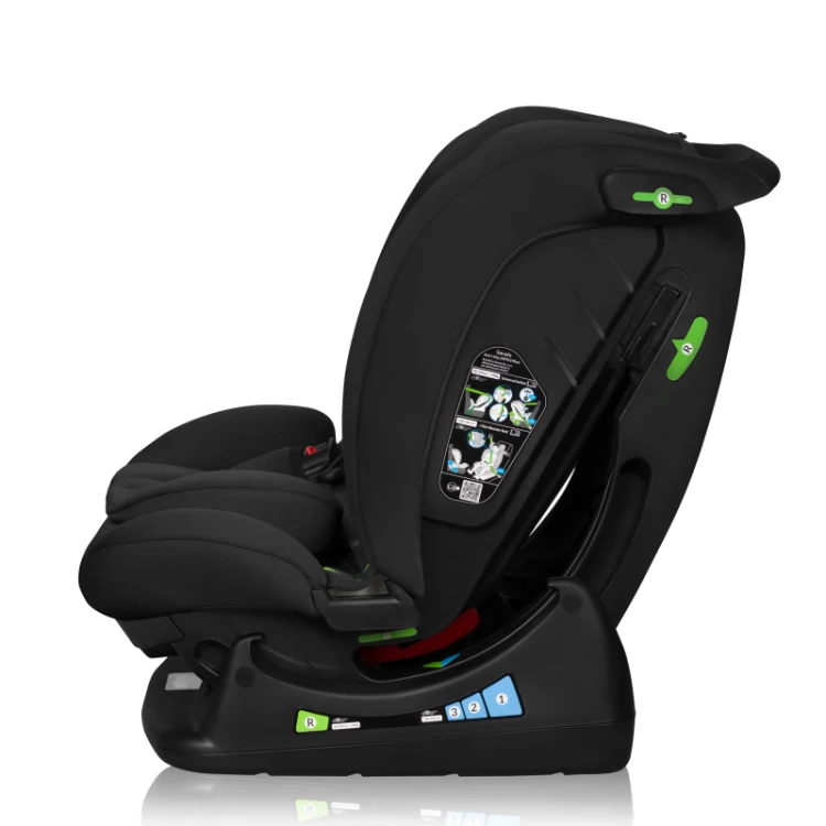 Fotelik samochodowy Lionelo Izzy i-Size 0-36kg Black Carbon
