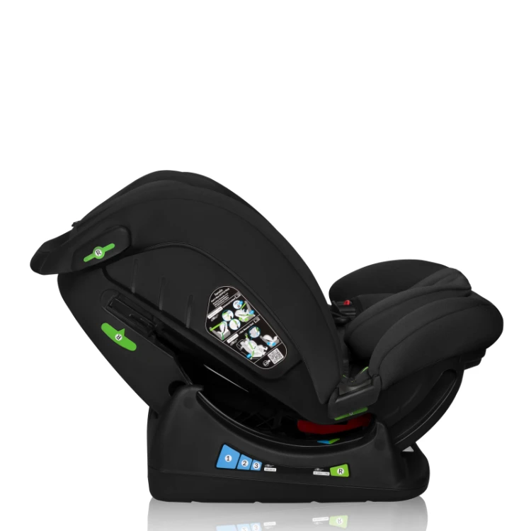 Fotelik samochodowy Lionelo Izzy i-Size 0-36kg Black Carbon