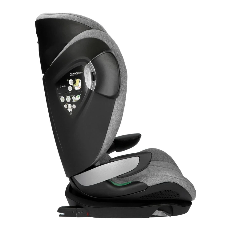 Fotelik samochodowy Avionaut MaxSpace Smart 15-50kg Grey