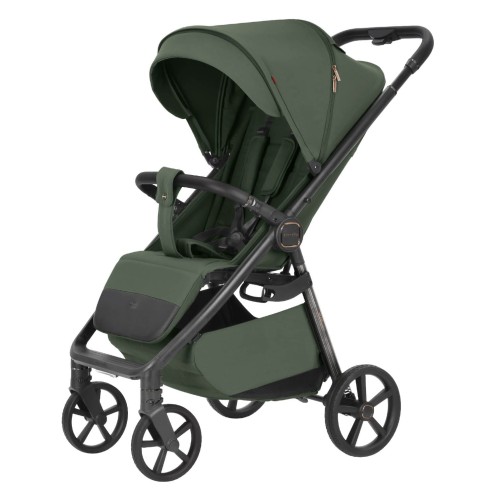 Wózek spacerowy Carrello Bravo Carbon Tropic Green + Torba Babyono