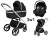 Wózek wielofunkcyjny 3w1 Carrello Vector Pearl Black + fotelik Lionelo Astrid