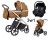 Wózek wielofunkcyjny 3w1 Carrello Vector Coral Beige + fotelik Lionelo Astrid