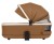 Wózek wielofunkcyjny 3w1 Carrello Vector Coral Beige + fotelik Lionelo Astrid