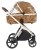 Wózek wielofunkcyjny 3w1 Carrello Vector Coral Beige + fotelik Lionelo Astrid