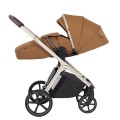 Wózek wielofunkcyjny 3w1 Carrello Vector Coral Beige + fotelik Lionelo Astrid