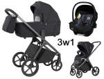Carrello Vector 3w1 Shadow Black CRL-6551 + fotelik Lionelo Astrid  