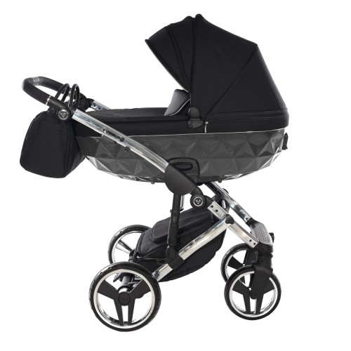 Wózek wielofunkcyjny Tako Junama Diamond S-Line V3 01 Black/Silver