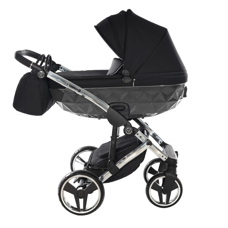 Wózek wielofunkcyjny Tako Junama Diamond S-Line V3 01 Black/Silver