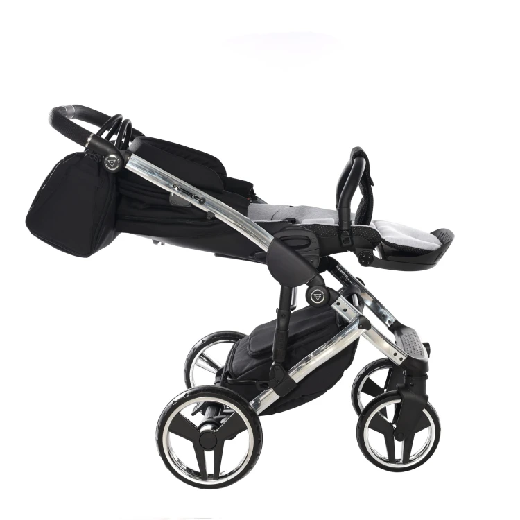 Wózek wielofunkcyjny Tako Junama Diamond S-Line V3 01 Black/Silver