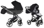 Wózek wielofunkcyjny Junama Diamond S-Line V3  01 Black/Silver